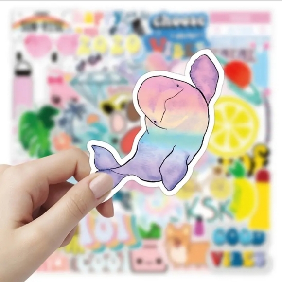50 Stickers | Durable | Reusable | Waterproof | No Repeats | Brand New - Picture 5 of 11